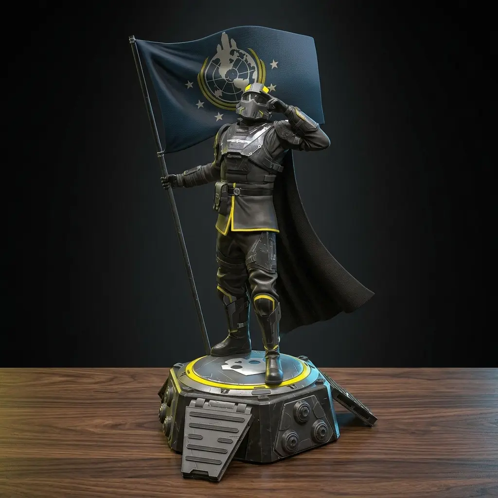 فیگور هل‌دایور از Helldivers 2